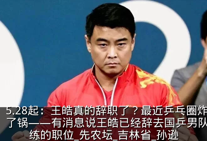 5.28起：王皓真的辞职了？最近乒乓圈炸了锅——有消息说王皓已经辞去国乒男队主教练的职位_先农坛_吉林省_孙逊
